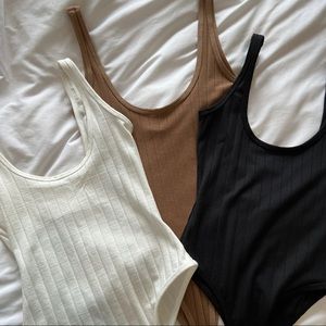 3 Neutral Bodysuits